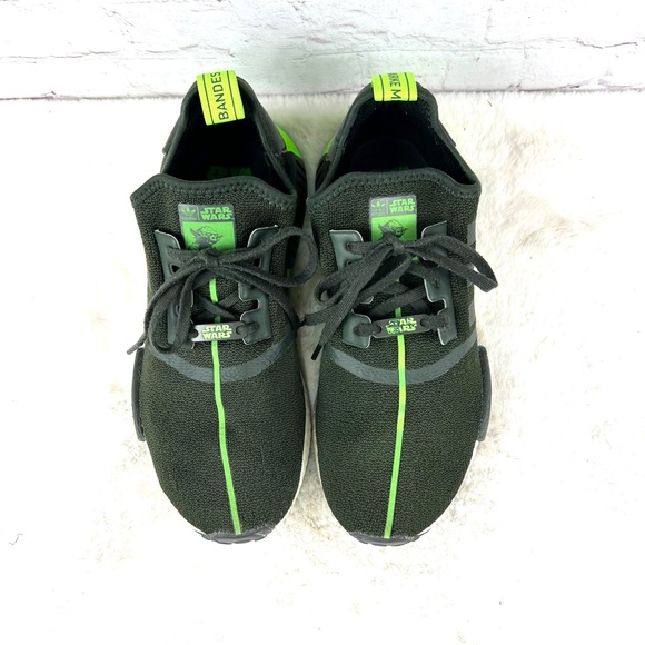 🚫SOLD! 🛸|•ADIDAS•| NMD R1 x Star Wars Yoda 2019 FW3935 Men's Running 👟 - Picture 9 of 15